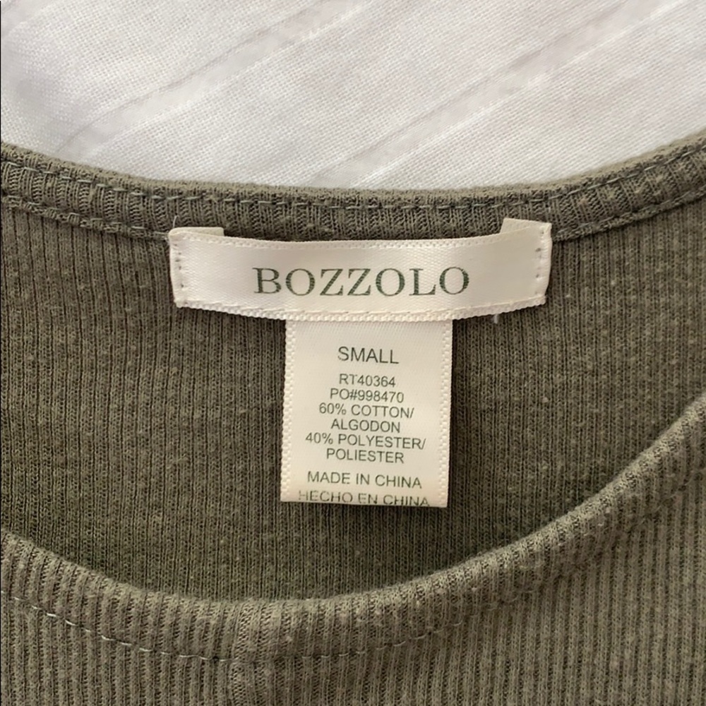 Olive Green Tank Top - Picture 3 of 3